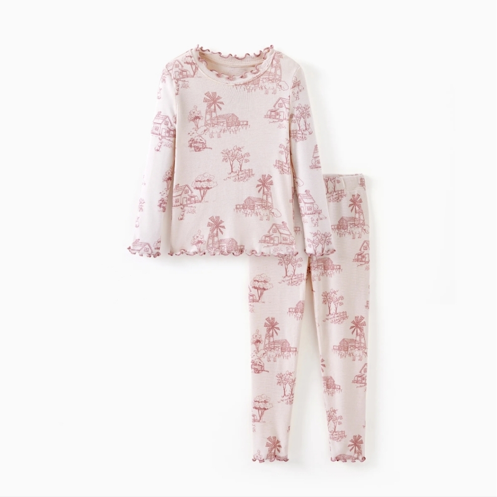 Kids Pink Pajama Set